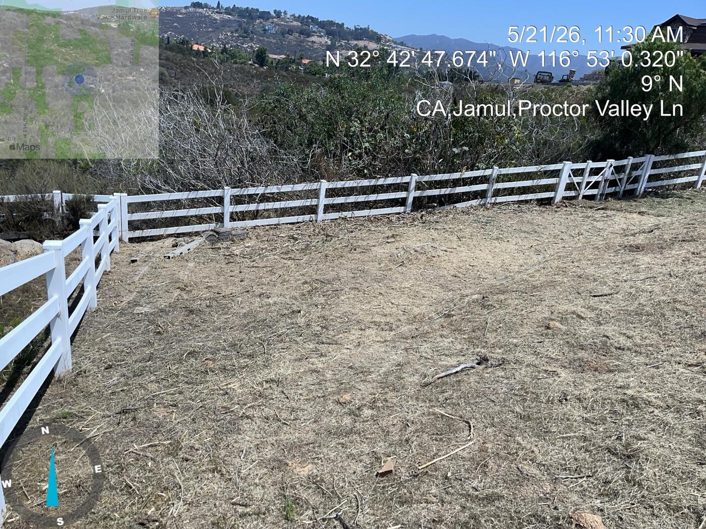 Completed large-property vegetation work